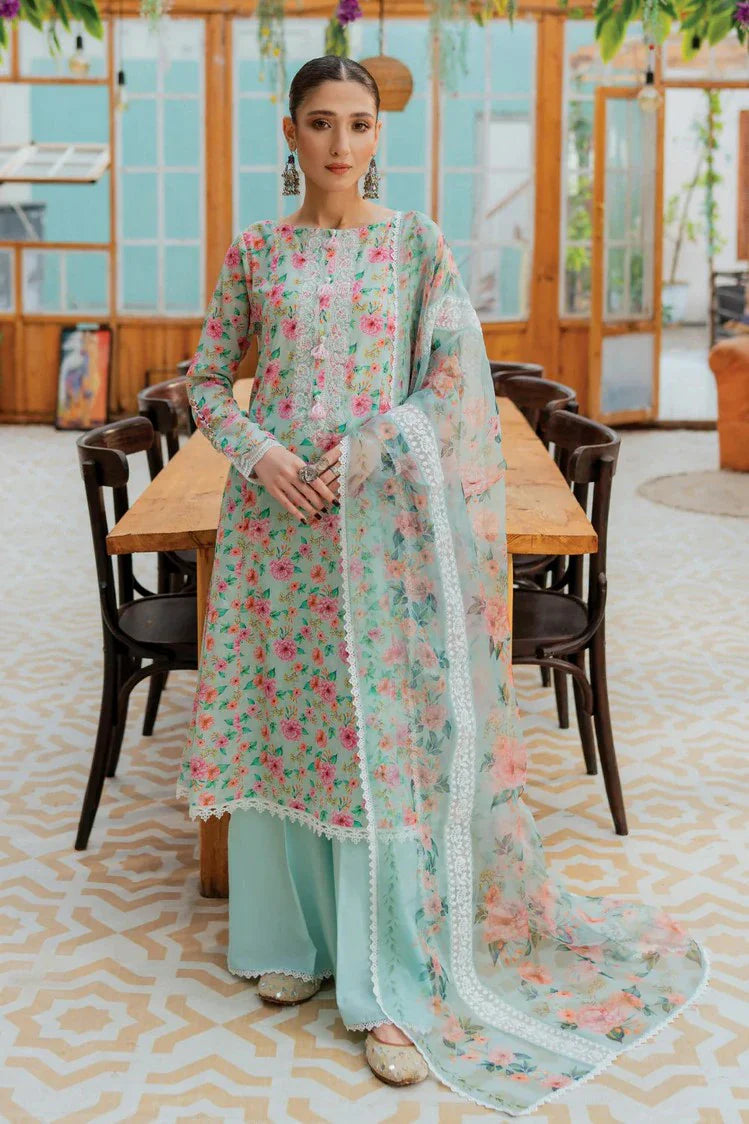 Picture of Ghonche - Summer Threads - 09 Gulkhaab - Unstitched - Available at Raja Sahib