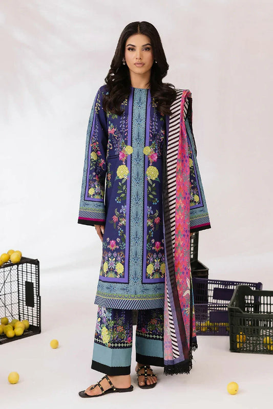 Picture of Rajbari - Amal Prints Drop 2 - Design 02 - Unstitched - Available at Raja Sahib