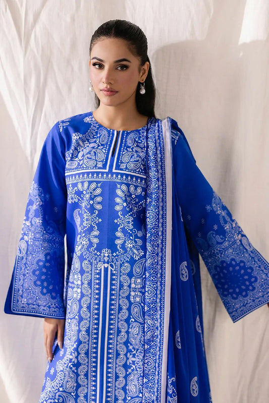 Picture of Rajbari - Amal Prints Drop 2 - Design 06 - Unstitched - Available at Raja Sahib