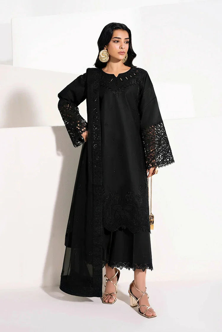 Picture of Zarizaa - Alpha Black Embroidery Series - 02 SOMBRE - Unstitched - Available at Raja Sahib