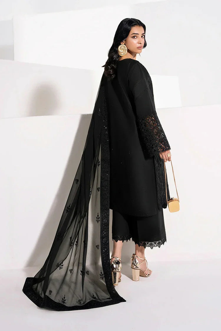 Picture of Zarizaa - Alpha Black Embroidery Series - 02 SOMBRE - Unstitched - Available at Raja Sahib