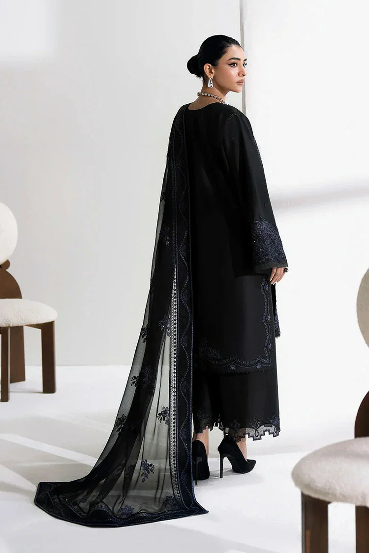 Picture of Zarizaa - Alpha Black Embroidery Series - 03 INK - Unstitched - Available at Raja Sahib