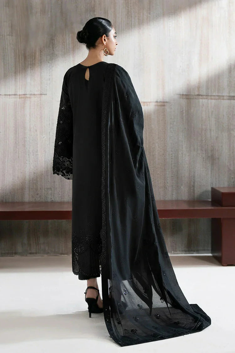 Picture of Zarizaa - Alpha Black Embroidery Series - 04 DAARA - Unstitched - Available at Raja Sahib