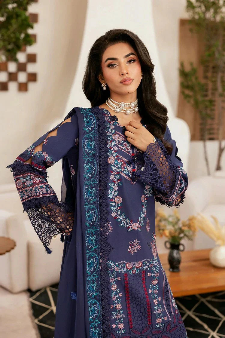 Picture of Ramsha - Ghazal Luxury Lawn Collection Vol 4 - G-401 - Unstitched - Available at Raja Sahib