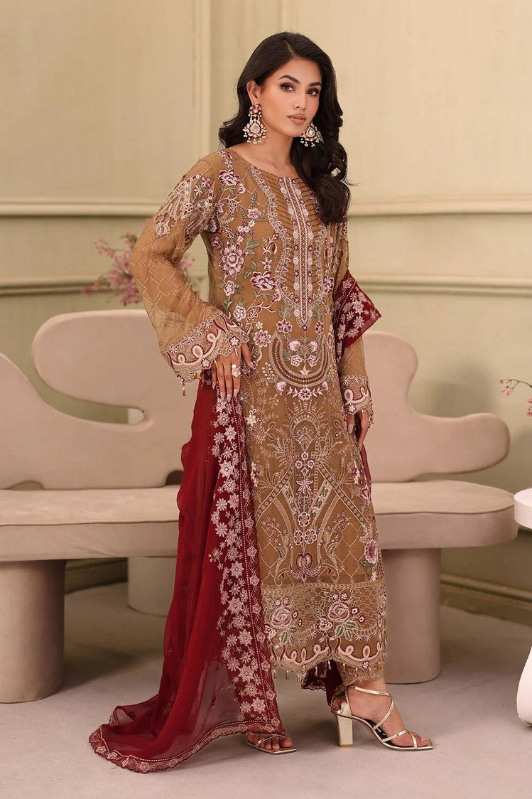Picture of Ramsha - Chiffon Collection Vol 27 - F-2702 - Unstitched - Available at Raja Sahib