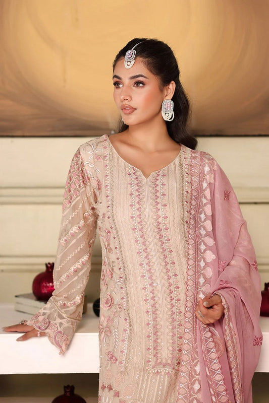 Picture of Ramsha - Chiffon Collection Vol 27 - F-2704 - Unstitched - Available at Raja Sahib