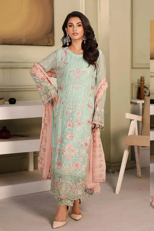 Picture of Ramsha - Chiffon Collection Vol 27 - F-2710 - Unstitched - Available at Raja Sahib