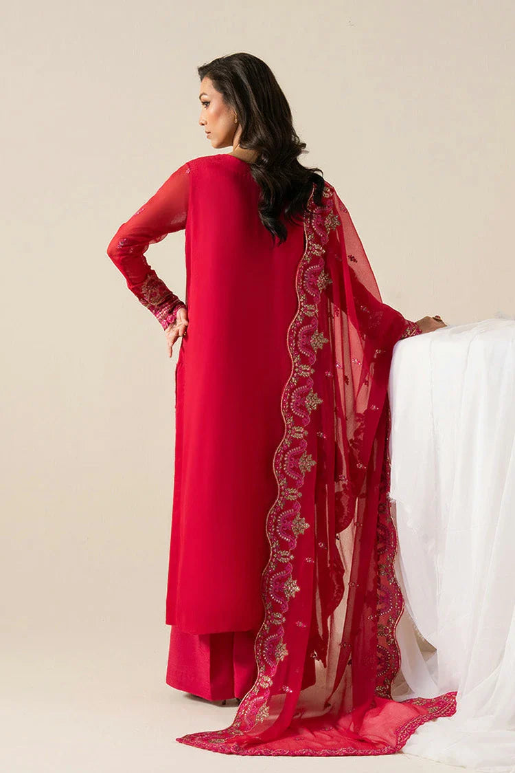 Picture of Freesia - Zaib Luxury Chiffon Collection - ELLA-FS50131 - Unstitched - Available at Raja Sahib