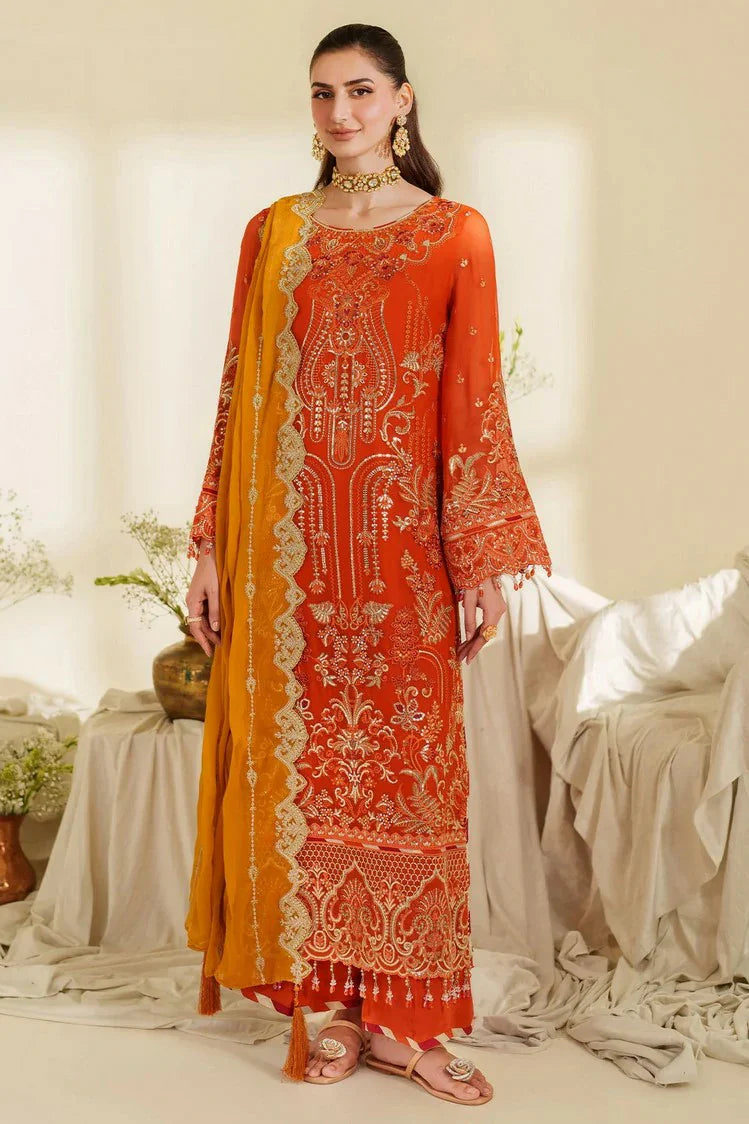 Picture of Imrozia - Noore Luxury Chiffon Collection - M-100 SIRA - Unstitched - Available at Raja Sahib