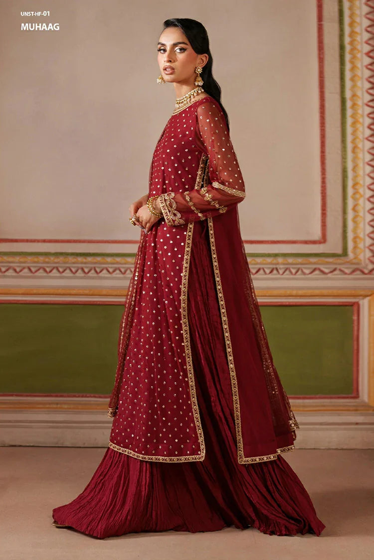 Picture of Zarif - Falesia Collection - HF-01 MUHAAG - Unstitched - Available at Raja Sahib