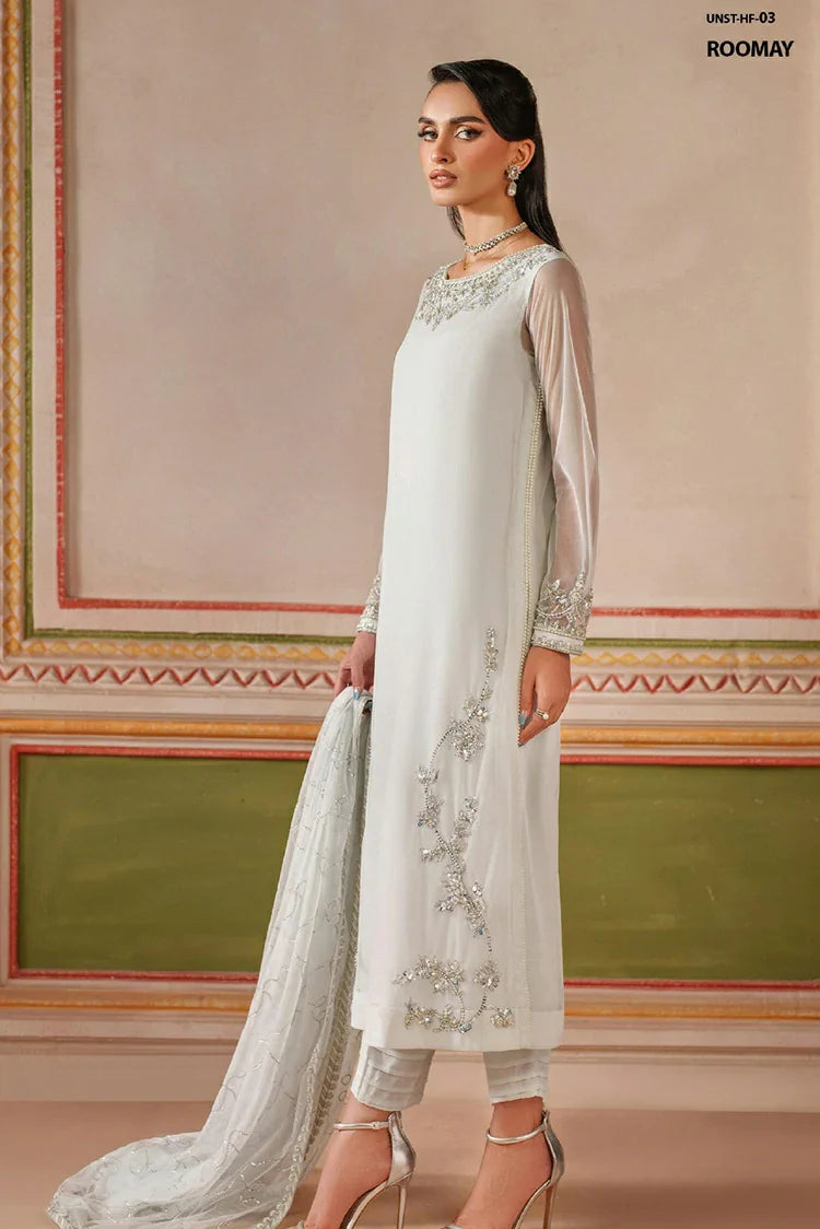 Picture of Zarif - Falesia Collection - HF-03 ROOMAY - Unstitched - Available at Raja Sahib