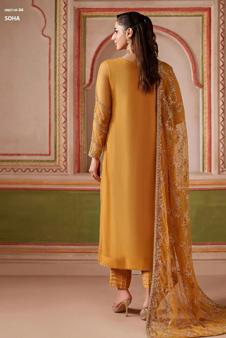 Picture of Zarif - Falesia Collection - HF-04 SOHA - Unstitched - Available at Raja Sahib