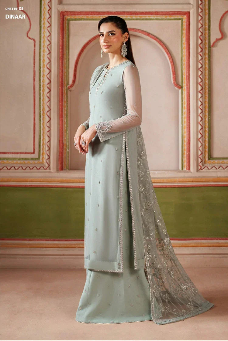 Picture of Zarif - Falesia Collection - HF-05 DINAAR - Unstitched - Available at Raja Sahib