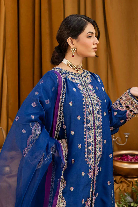 Picture of Zarizaa - Almari e Naaz Semi Formal Ensembles - 10 CHASHAM - Unstitched - Available at Raja Sahib