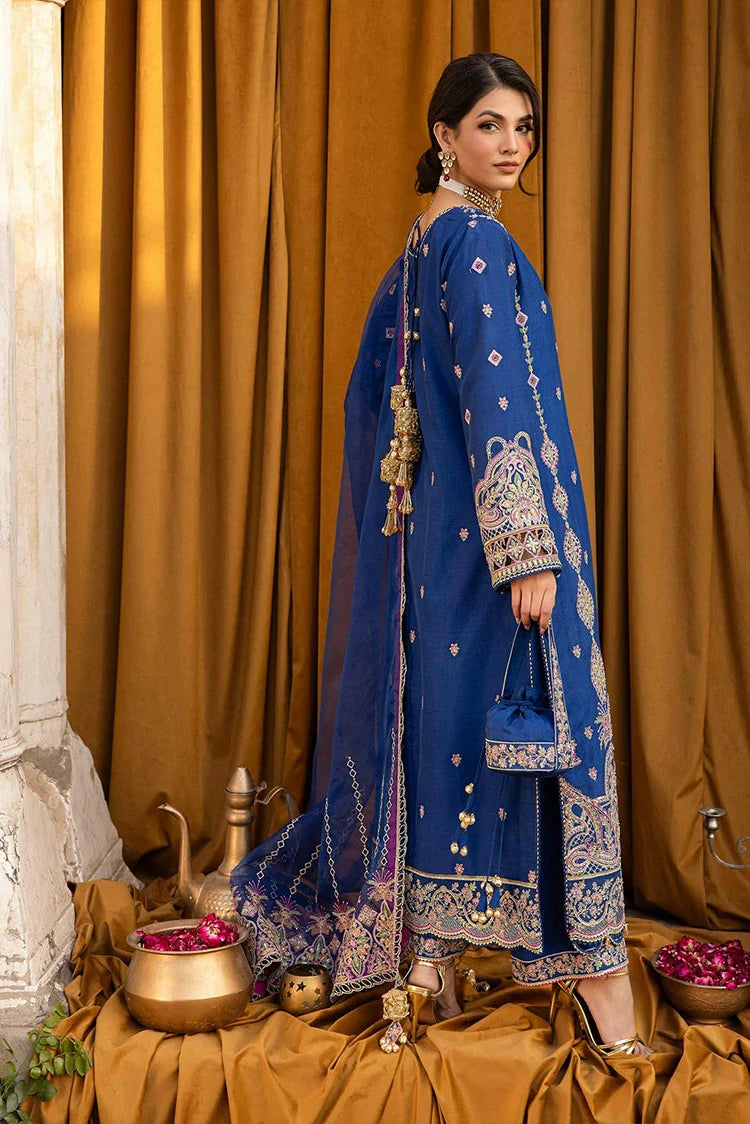 Picture of Zarizaa - Almari e Naaz Semi Formal Ensembles - 10 CHASHAM - Unstitched - Available at Raja Sahib