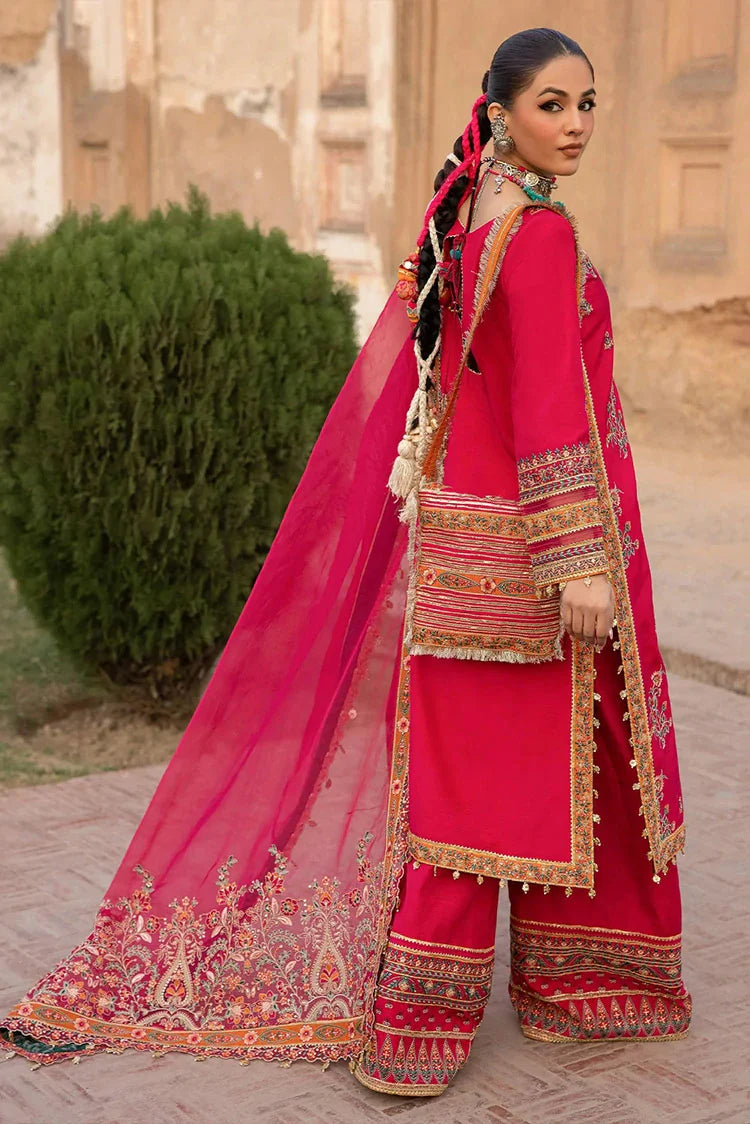 Picture of Zarizaa - Almari e Naaz Semi Formal Ensembles - 12 GHULABI GHULAB - Unstitched - Available at Raja Sahib