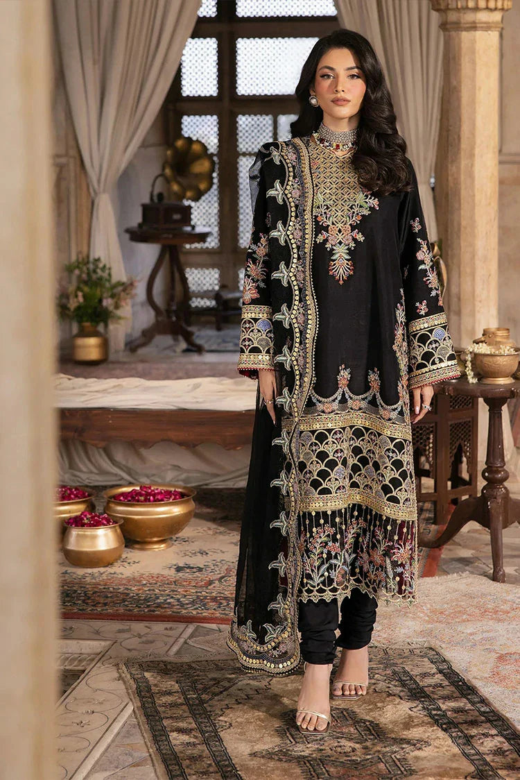 Picture of Zarizaa - Almari e Naaz Semi Formal Ensembles - 03 KOYAL - Unstitched - Available at Raja Sahib