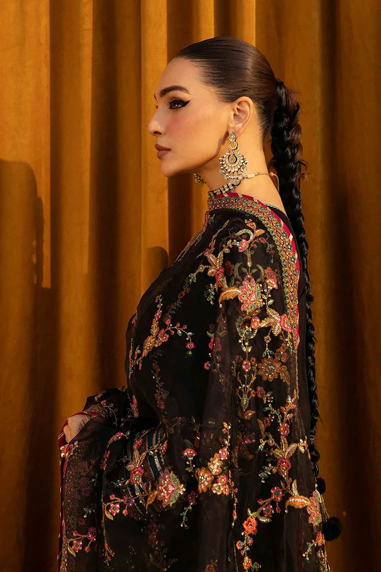 Picture of Zarizaa - Almari e Naaz Semi Formal Ensembles - 08 SURMA - Unstitched - Available at Raja Sahib