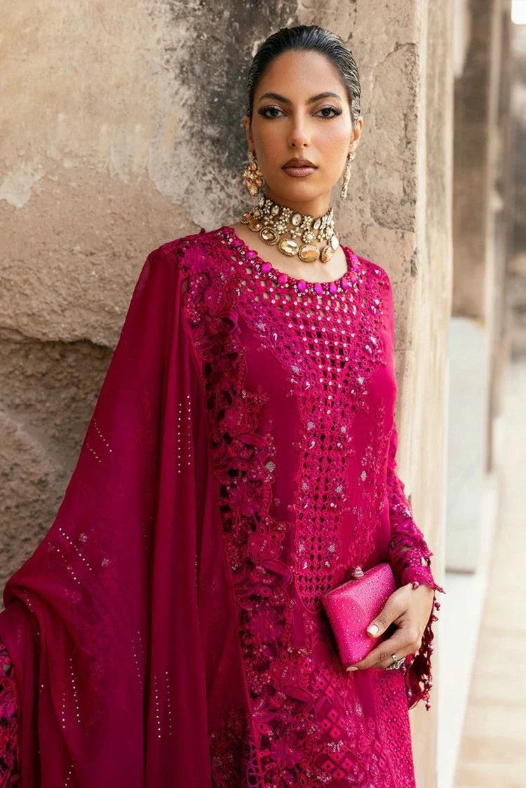 Picture of Sardinia - Chiffons Edit - 1102 Meera - Unstitched - Available at Raja Sahib