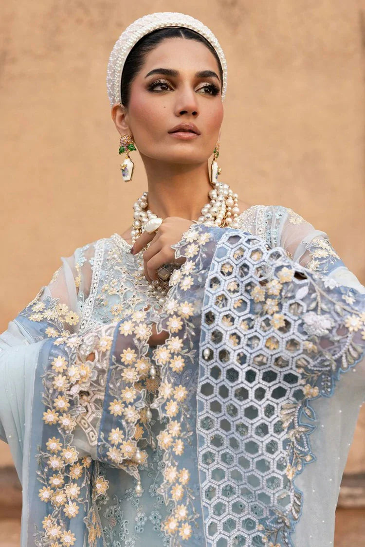 Picture of Sardinia - Chiffons Edit - 1104 Feroza - Unstitched - Available at Raja Sahib