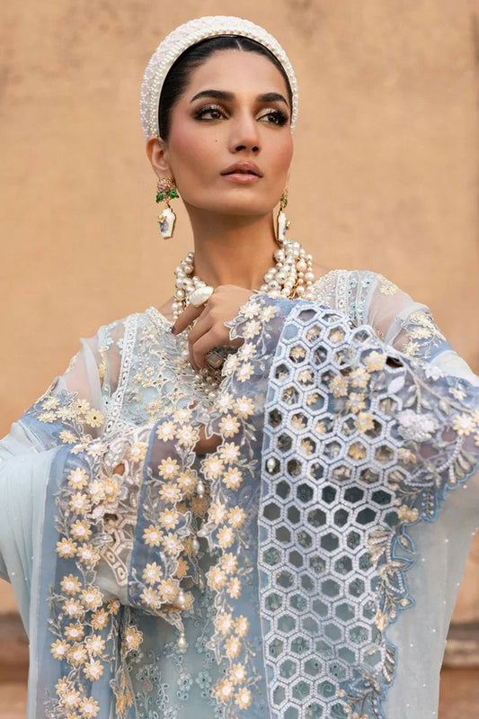 Picture of Sardinia - Chiffons Edit - 1104 Feroza - Unstitched - Available at Raja Sahib