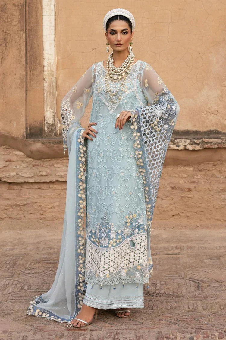 Picture of Sardinia - Chiffons Edit - 1104 Feroza - Unstitched - Available at Raja Sahib