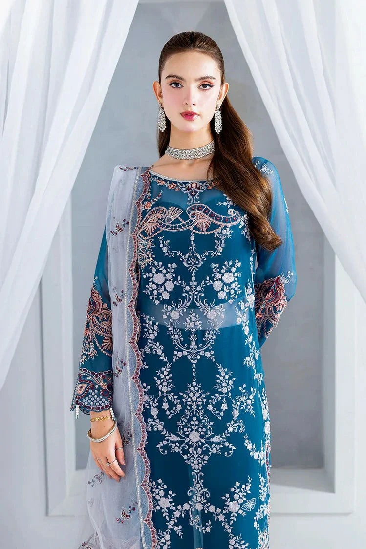 Picture of Ramsha - Arzoo Festive Chiffon Collection Vol 2 - U-202 - Unstitched - Available at Raja Sahib