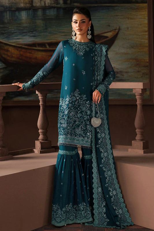 Picture of Zarif - Premium Chiffon Collection - ZRF-PRC-03 KATE - Unstitched - Available at Raja Sahib