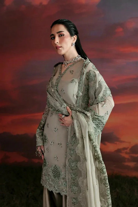 Picture of Zarposh - Moonlit Muse Festive Wear - 01 Nerine - Unstitched - Available at Raja Sahib