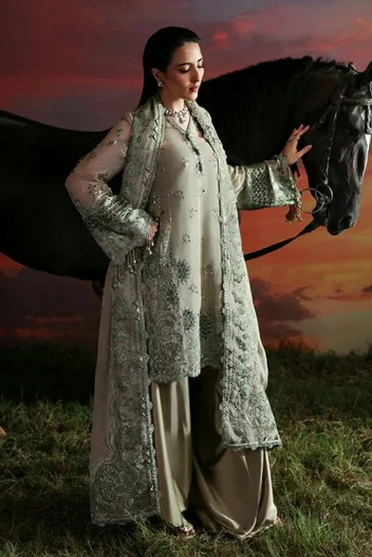 Picture of Zarposh - Moonlit Muse Festive Wear - 01 Nerine - Unstitched - Available at Raja Sahib