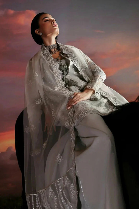 Picture of Zarposh - Moonlit Muse Festive Wear - 04 Lumen - Unstitched - Available at Raja Sahib