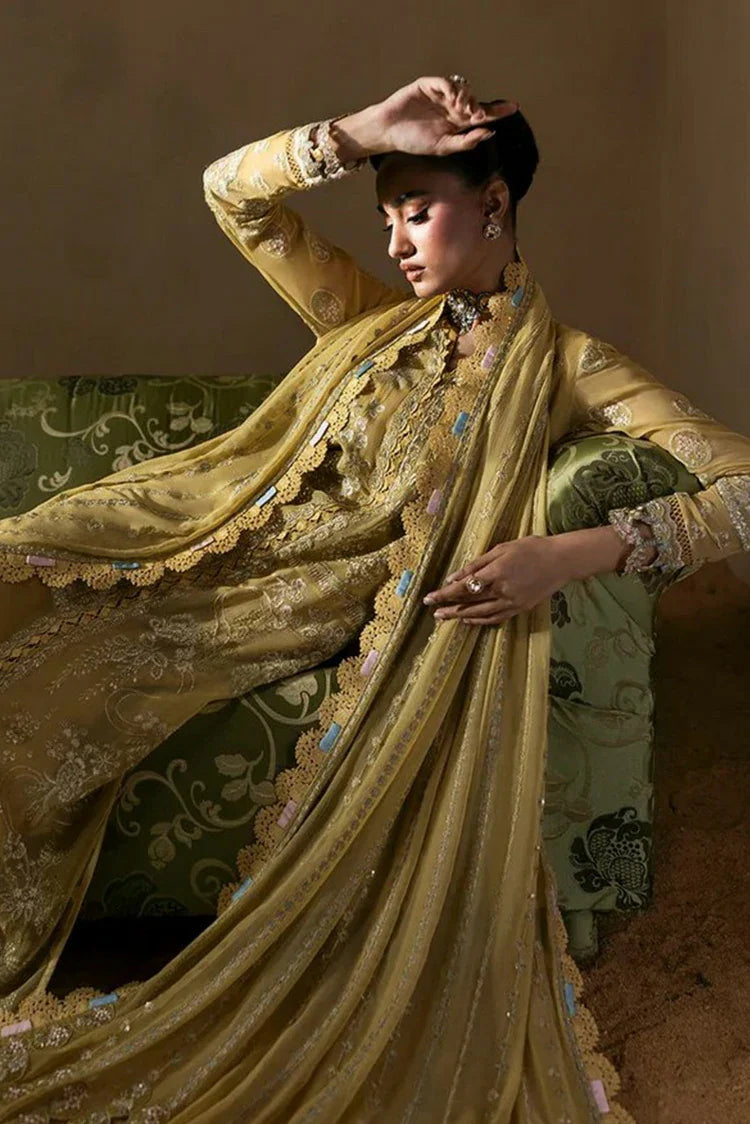 Picture of Zarposh - Moonlit Muse Festive Wear - 05 Cymelle - Unstitched - Available at Raja Sahib