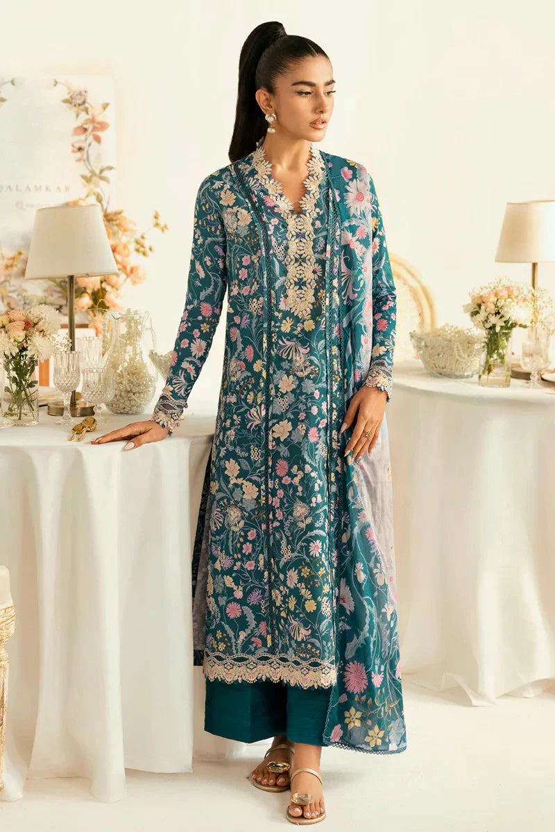 Picture of Qalamkar - Qprints Collection - Rhea PQ-4B - Unstitched - Available at Raja Sahib