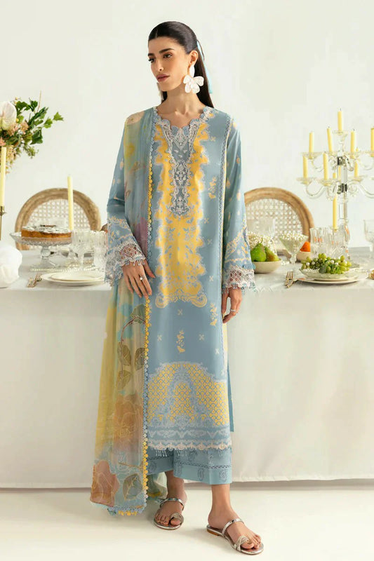 Picture of Qalamkar - Qprints Collection - Elva PQ-6A - Unstitched - Available at Raja Sahib