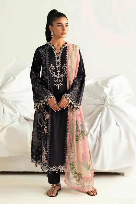 Picture of Qalamkar - Qprints Collection - Nora PQ-9B - Unstitched - Available at Raja Sahib