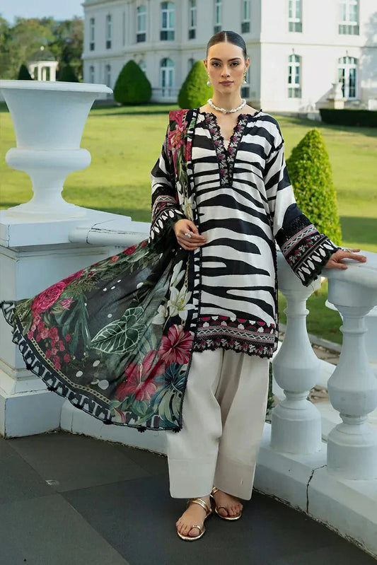 Picture of Elaf - Premium Prints Summer Collection - EPE-02A CHARLOTTE - Unstitched - Available at Raja Sahib