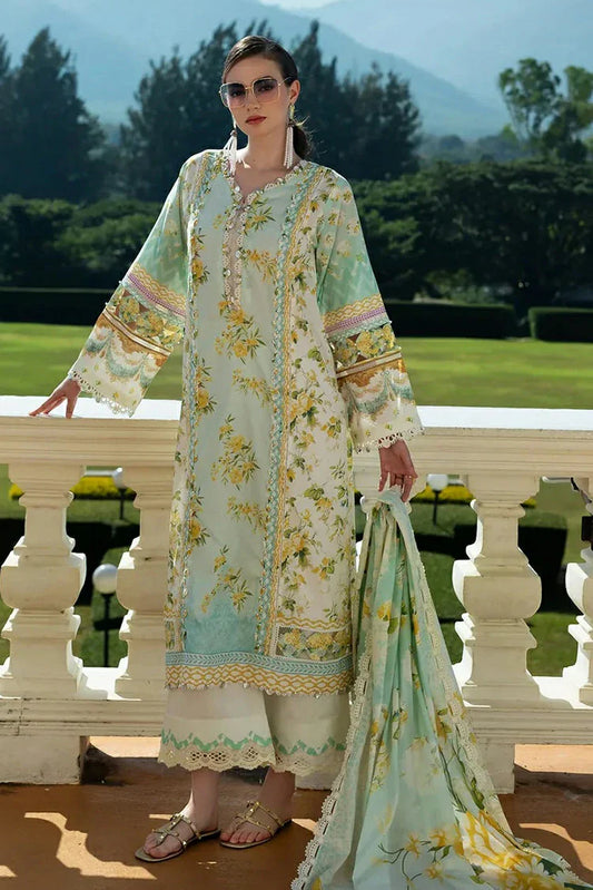 Picture of Elaf - Premium Prints Summer Collection - EPE-06A MYSTIC - Unstitched - Available at Raja Sahib