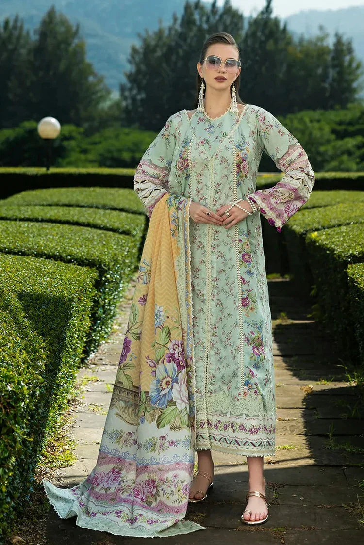 Picture of Elaf - Premium Prints Summer Collection - EPE-07A GARDEN GOODNESS - Unstitched - Available at Raja Sahib