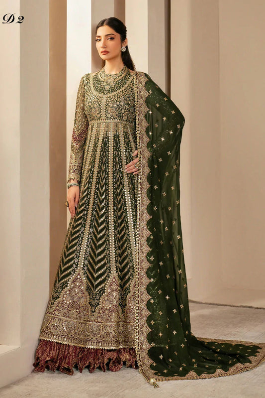 Picture of Jazmin - Wedding Formals Luxury Edit - Design 02 - Unstitched - Available at Raja Sahib