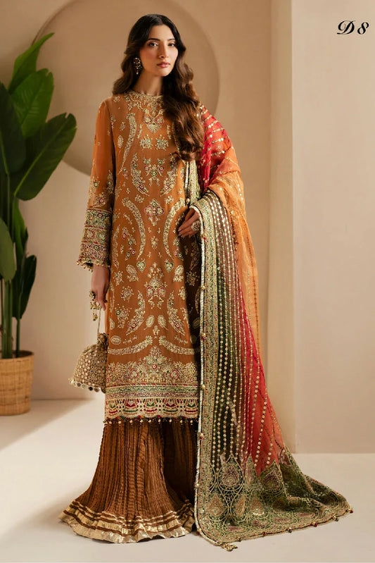 Picture of Jazmin - Wedding Formals Luxury Edit - Design 08 - Unstitched - Available at Raja Sahib