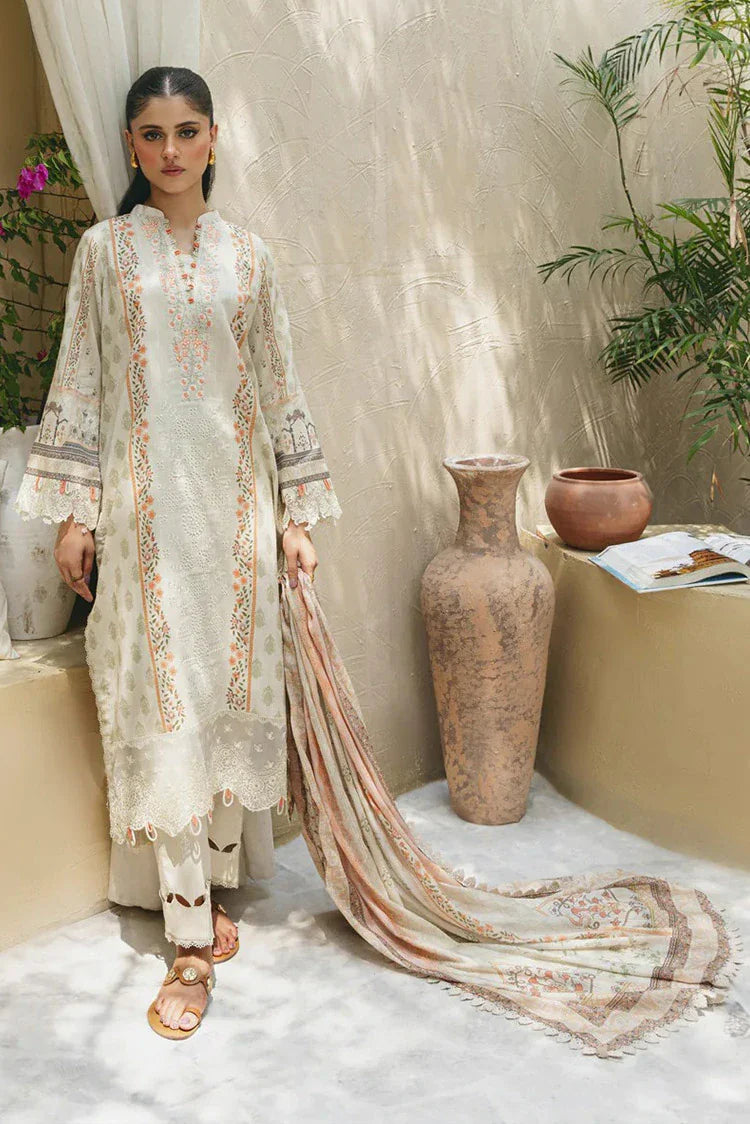 Picture of Aabyaan - Shezlin Chikankari Spring Summer Collection - NEHIR (AF-03) - Unstitched - Available at Raja Sahib