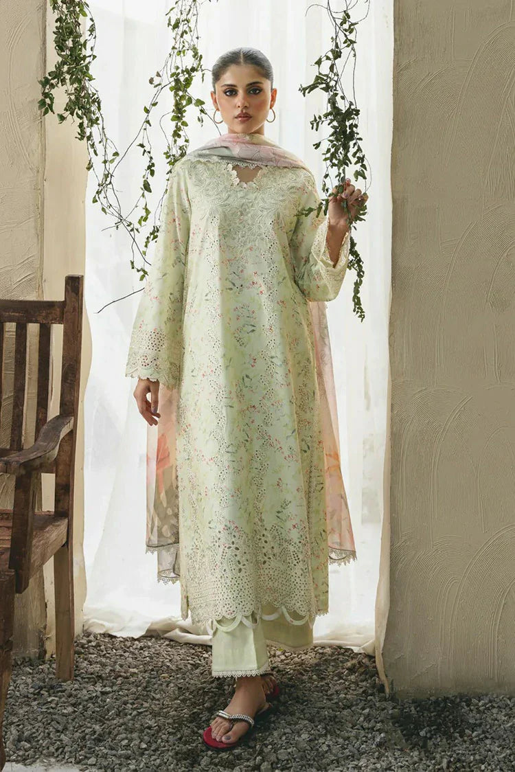 Picture of Aabyaan - Shezlin Chikankari Spring Summer Collection - ELIF (AF-07) - Unstitched - Available at Raja Sahib