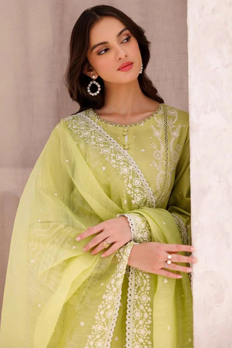 Picture of Farasha - Bahaar Embroidered Lawn Collection - 10 Ember Glow - Unstitched - Available at Raja Sahib