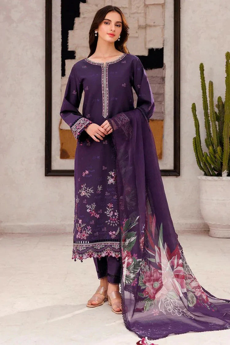 Picture of Farasha - Bahaar Embroidered Lawn Collection - 09 Whimsy Dreams - Unstitched - Available at Raja Sahib
