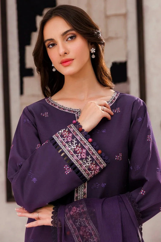 Picture of Farasha - Bahaar Embroidered Lawn Collection - 09 Whimsy Dreams - Unstitched - Available at Raja Sahib