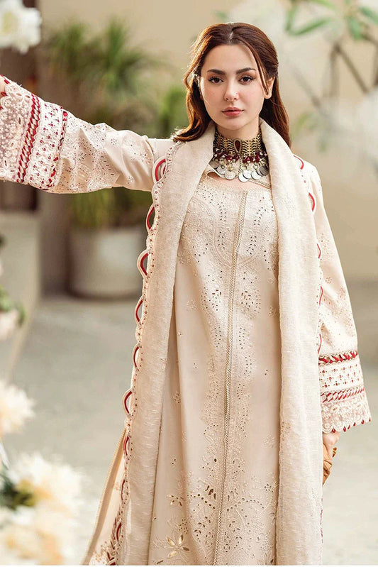 Picture of Qalamkar - Sahil Luxury Embroidered Lawn Collection - FK-16 Anaya - Unstitched - Available at Raja Sahib
