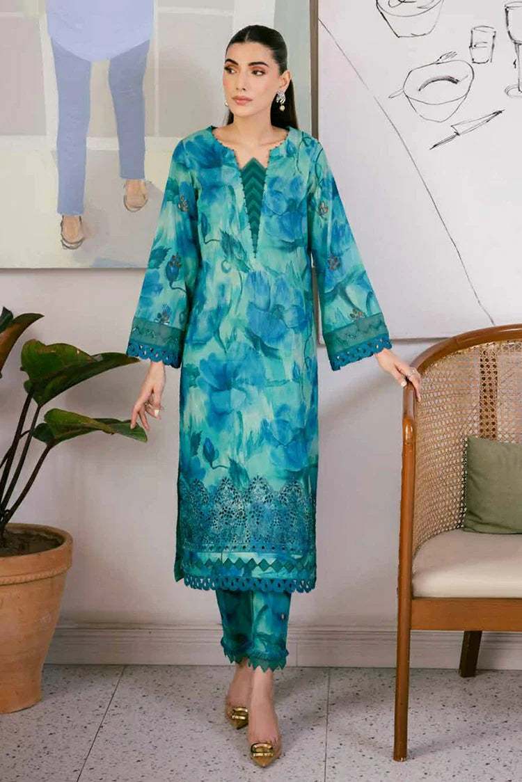 Picture of Nureh - Bellerina Embroidered Chikankari Lawn Collection Vol 1 - NU2-148 - Unstitched - Available at Raja Sahib