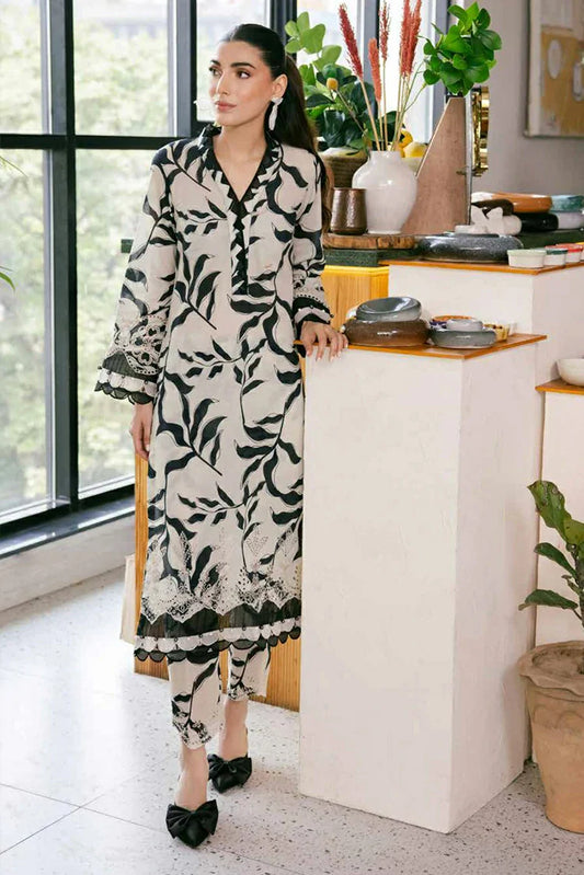 Picture of Nureh - Bellerina Embroidered Chikankari Lawn Collection Vol 1 - NU2-152 - Unstitched - Available at Raja Sahib