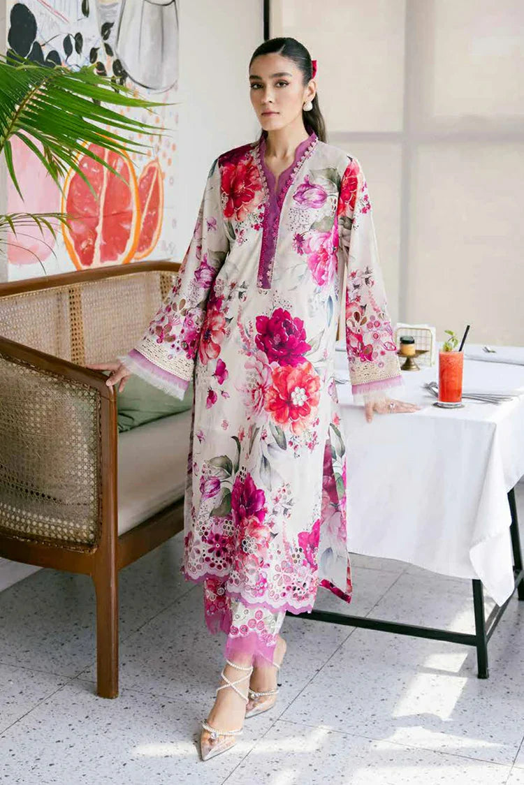 Picture of Nureh - Bellerina Embroidered Chikankari Lawn Collection Vol 1 - NU2-153 - Unstitched - Available at Raja Sahib