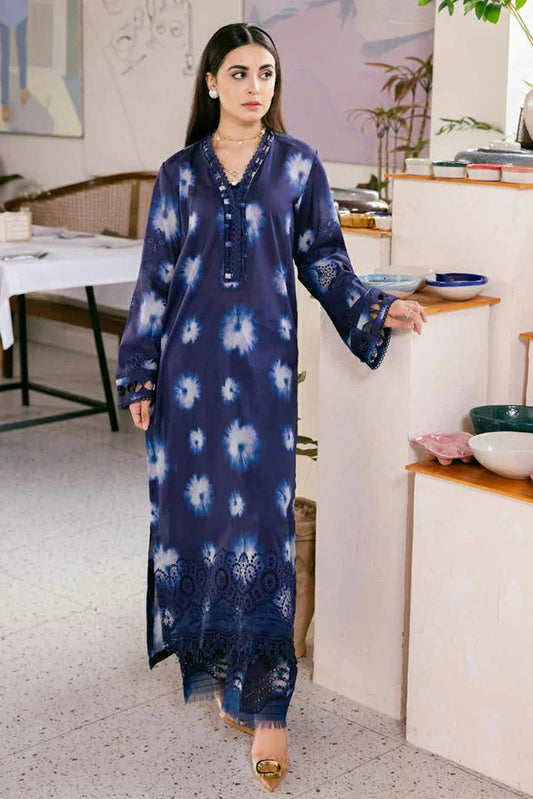 Picture of Nureh - Bellerina Embroidered Chikankari Lawn Collection Vol 1 - NU2-156 - Unstitched - Available at Raja Sahib